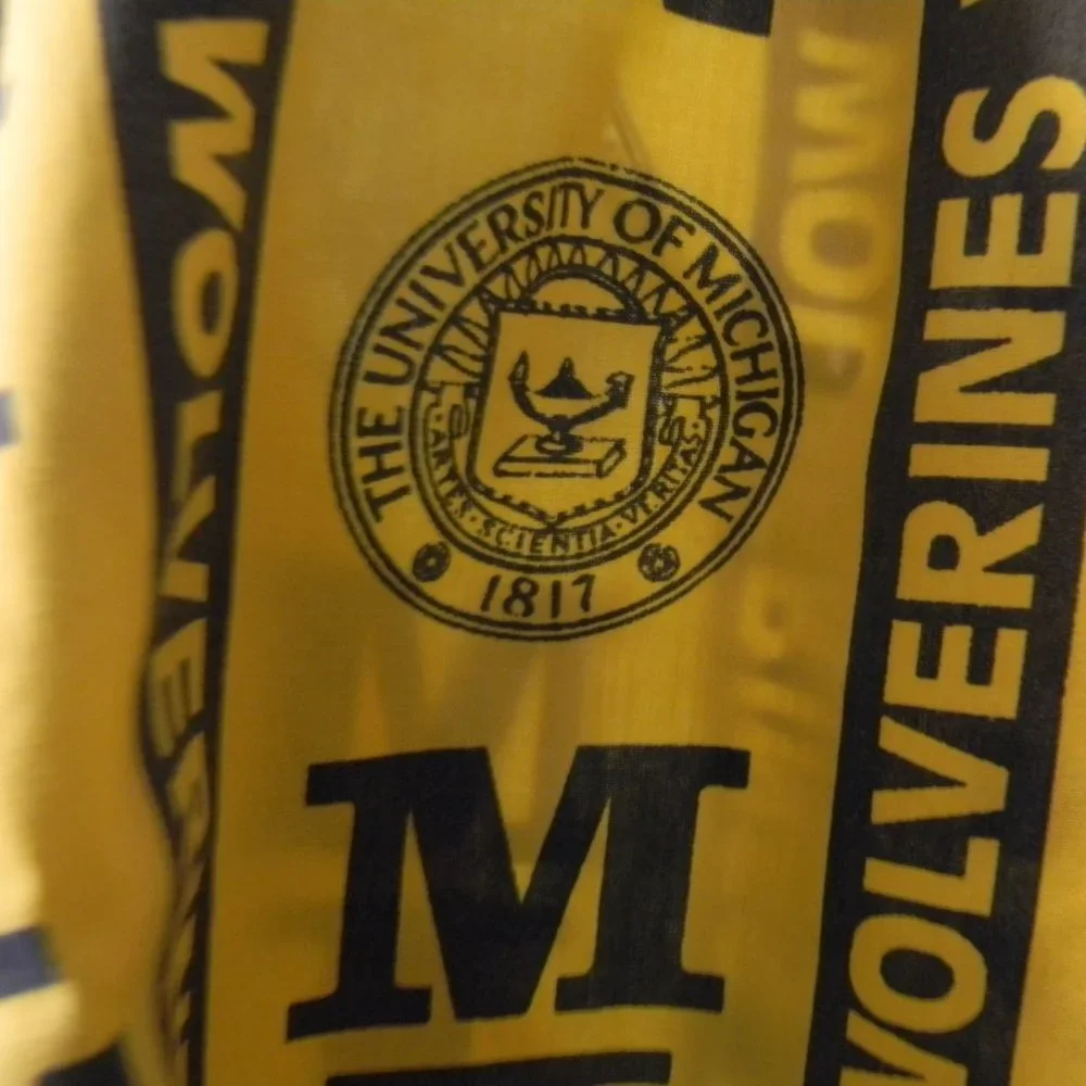 Michigan laundry bag